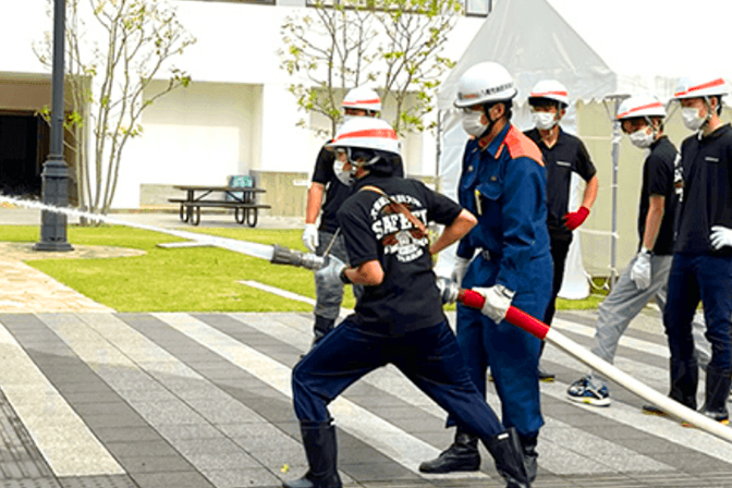 公務員志望者のための相談コーナー（学生消防隊SAFETY＆学生防犯隊）