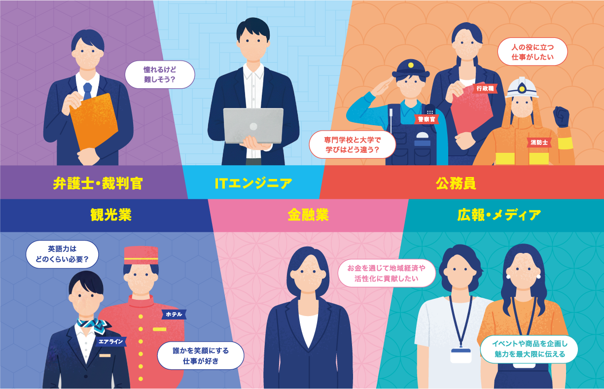 自分にピッタリの仕事を探そう お仕事フェア